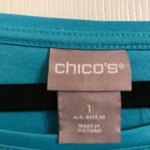 Hi-low turquoise top is so cute!